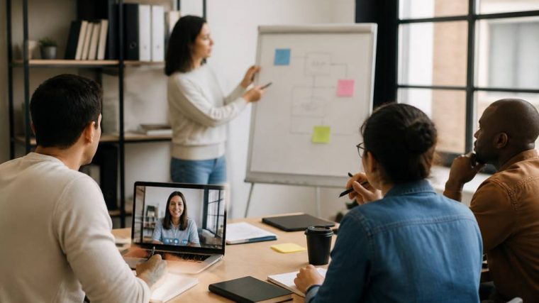 Comment construire un parcours de formation hybride efficace entre e-learning et présentiel en 2026