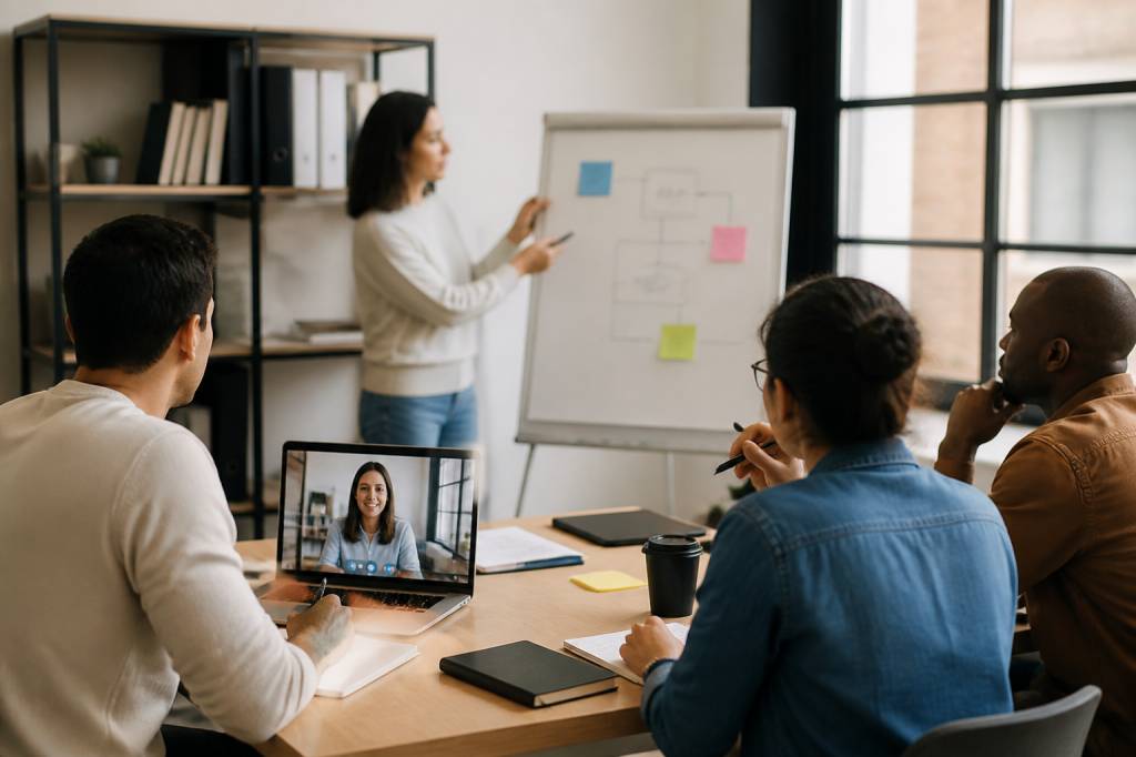 Comment construire un parcours de formation hybride efficace entre e-learning et présentiel en 2026